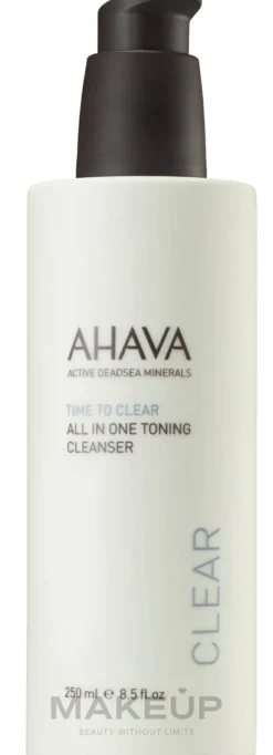 Ahava Time To Clear All in One Toning Cleanser