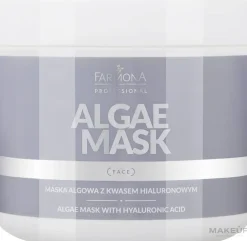 Algenmaske für das Gesicht mit Hyaluronsäure