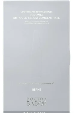 Ampullen für das Gesicht mit Retinol