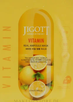 Ampullenmaske für das Gesicht mit Vitaminen