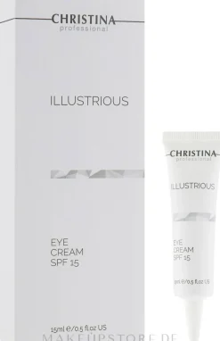 Anti-Aging Creme für die Augenpartie mit Sheabutter LSF 15