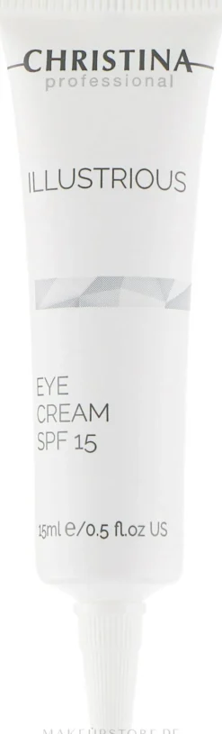 Anti-Aging Creme für die Augenpartie mit Sheabutter LSF 15