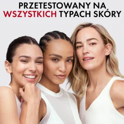 Anti-Aging-Creme zur Korrektur von Pigmentflecken und dunklen Augenringen im Bereich um die Augen, sehr hoher Schutzgrad SPF50+