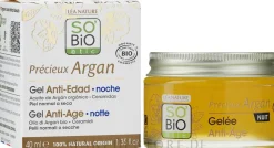Anti-Aging Gesichtsgel für die Nacht mit Arganöl