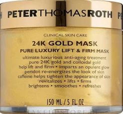 Anti-Aging Gesichtsmaske mit Gold