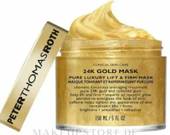 Anti-Aging Gesichtsmaske mit Gold