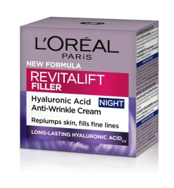 Anti-Aging Nachtcreme mit Faltenauffüll-Effekt