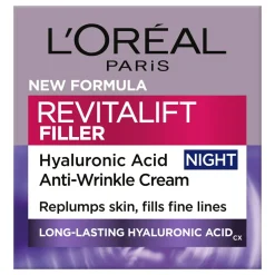 Anti-Aging Nachtcreme mit Faltenauffüll-Effekt
