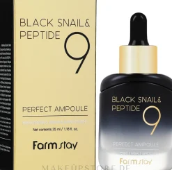 Anti-Aging-Serum mit schwarzer Schnecke und Peptiden