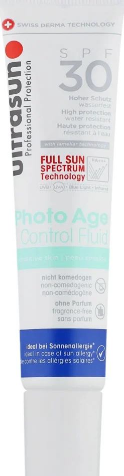 Anti-Aging Sonnenfluid für das Gesicht SPF30