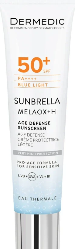 Anti-Aging Sonnenschutzcreme für empfindliche Haut SPF 50+