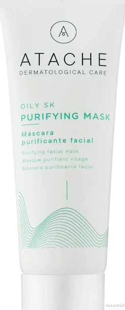 Antibakterielle Reinigungst maske für fettige Haut