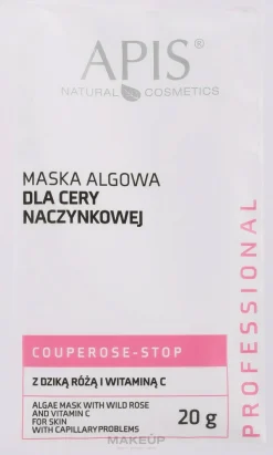 Anti-Couperose Algenmaske mit Hagebuttenextrakt und Vitamin C