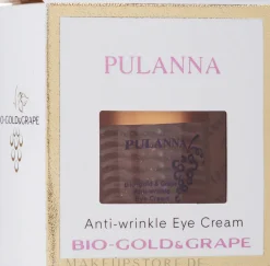 Anti-Falten-Augencreme mit Bio-Gold und Traubenextrakt