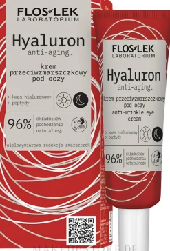 Anti-Falten Augenpflegecreme mit Hyaluron