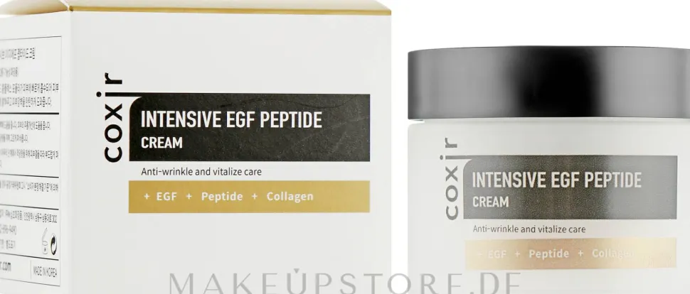 Anti-Falten Gesichtscreme mit Peptiden und Kollagen
