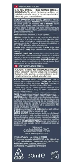 Anti-Falten Nachtserum