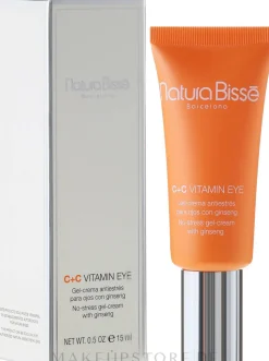 Anti-Stress Gel-Creme für die Augenkontur mit Vitamin C und Ginseng