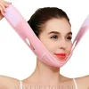 Atmungsaktive modellierende Gesichtskonturmaske, rosa