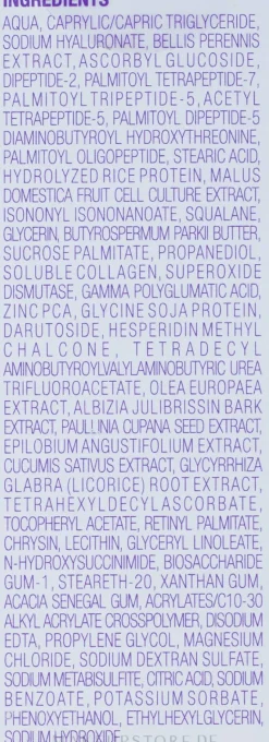 Aufhellende Augencreme