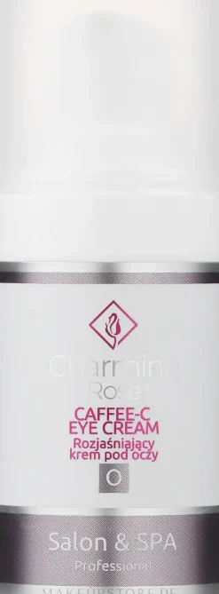 Aufhellende Augencreme gegen dunkle Ringe und Schwellungen mit Vitamin C und Koffein