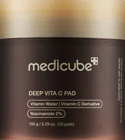 Aufhellende Gesichtspads mit Vitamin C
