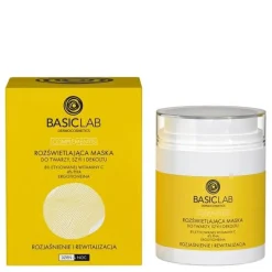 Aufhellende Maske für Gesicht, Hals und Dekolleté