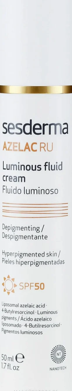 Aufhellendes Gesichtsfluid gegen Hyperpigmentierung