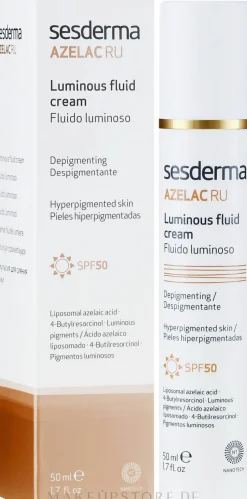 Aufhellendes Gesichtsfluid gegen Hyperpigmentierung