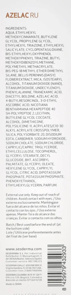 Aufhellendes Gesichtsfluid gegen Hyperpigmentierung