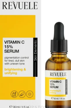 Aufhellendes Gesichtsserum mit Vitamin C
