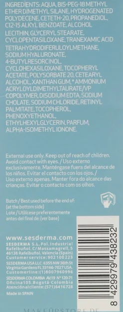 Aufhellendes und feuchtigkeitsspendendes liposomales Gesichtsserum