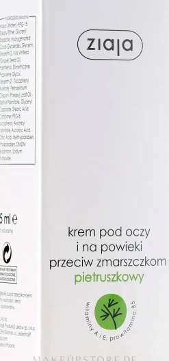 Augencreme mit Petersilienextrakt