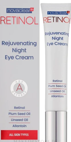 Augencreme mit Retinol für die Nacht
