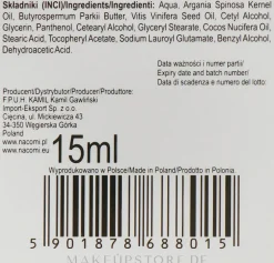 Augenkonturcreme mit marokkanischem Arganöl und Traubenkernöl