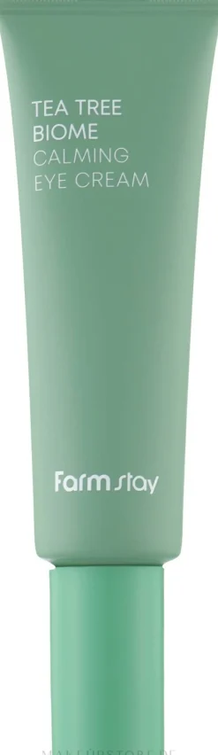 Beruhigende Augencreme mit grünem Tee