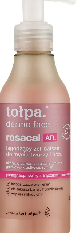 Beruhigendes Gel-Balsam zur Gesichtsreinigung