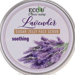Beruhigendes Gesichtspeeling mit Lavendel