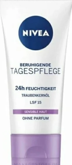 Beruhigende Tagescreme mit Traubenkernöl