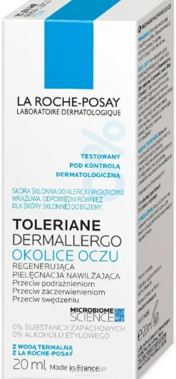 Beruhigende und feuchtigkeitspendende Augencreme mit Thermalwasser