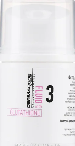 Creme-Fluid für das Gesicht mit Glutathion