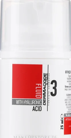 Creme-Fluid für das Gesicht mit Hyaluronsäure