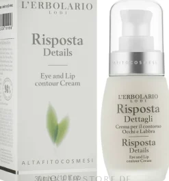 Creme für die Augen- und Lippenpartie