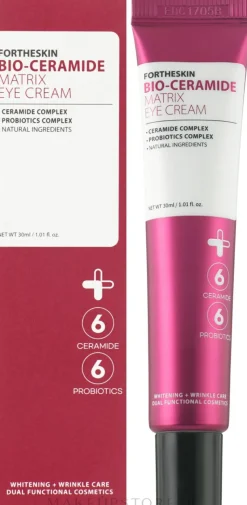 Creme für die Haut um die Augen mit Ceramiden