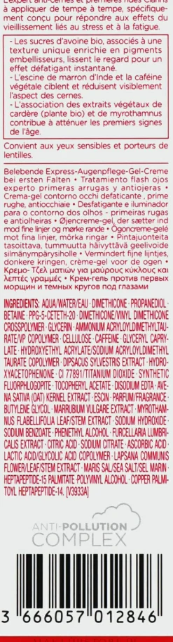 Creme-Gel gegen Augenringe