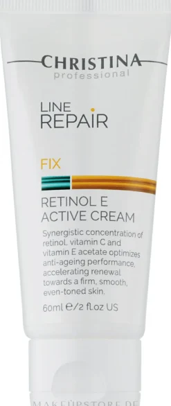 Creme mit Retinol und Vitamin E für das Gesicht