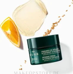 Detox-Gesichtsmaske mit Sesamsamen und Zitrusextrakt für strahlende Haut