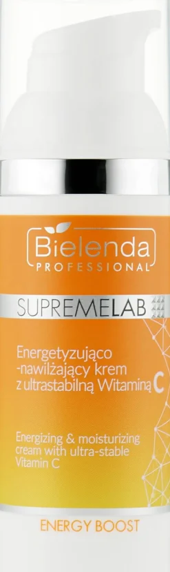Energetisierende und feuchtigkeitsspendende Gesichtscreme mit Vitamin C