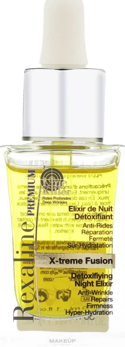 Entgiftendes Gesichtselixier für die Nacht mit Acai-, Hagebutten-, Grüntee- und Jojobaöl