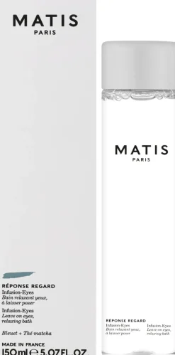 Entspannende Augenkonturlotion mit Matchaextrakt, Kornblumen- und Hamameliswasser